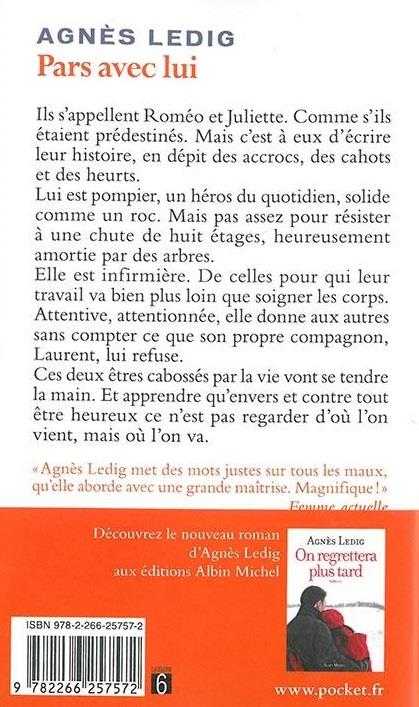 Quatrième de couverture de « Pars avec lui : roman »