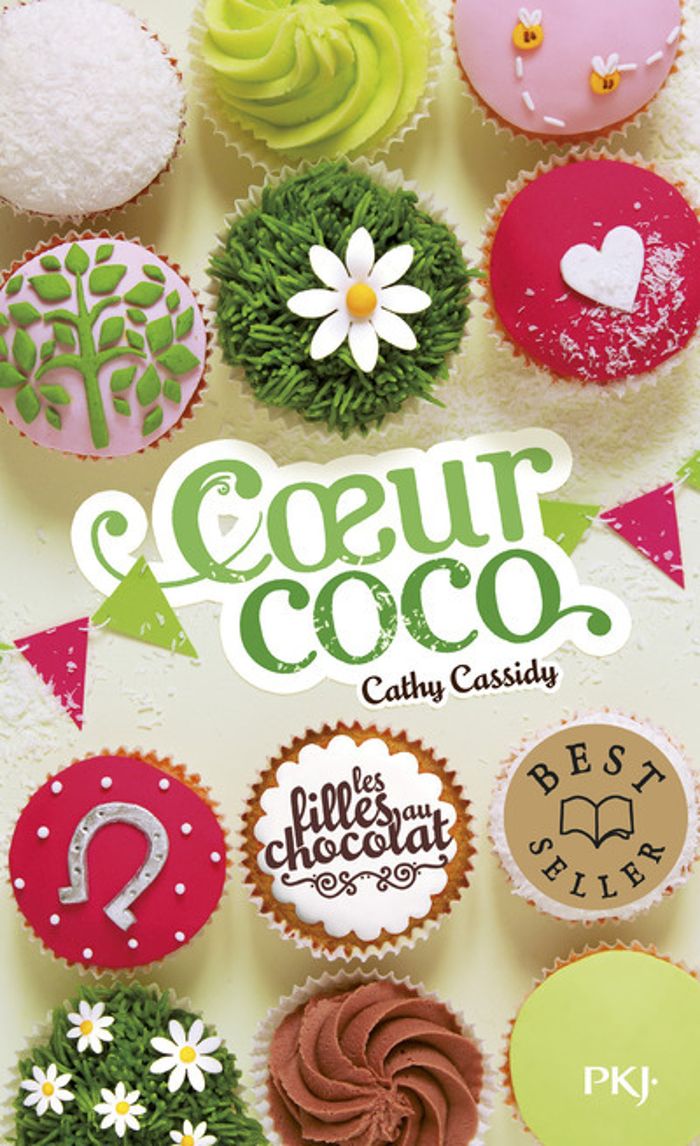 Couverture du livre « LES FILLES AU CHOCOLAT - TOME 4 COEUR COCO » de Cathy Cassidy, librairie Les Contes Infusés à Corte