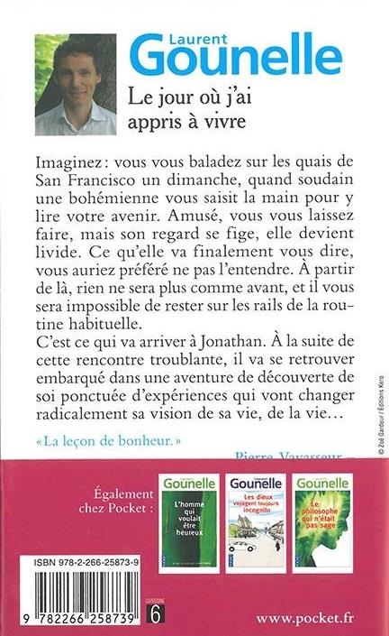 Quatrième de couverture de « Le jour où j'ai appris à vivre : roman »