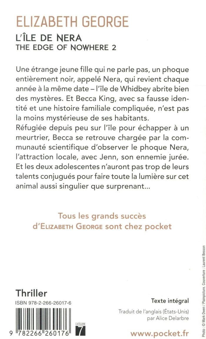 Quatrième de couverture de « L'île de Nera »