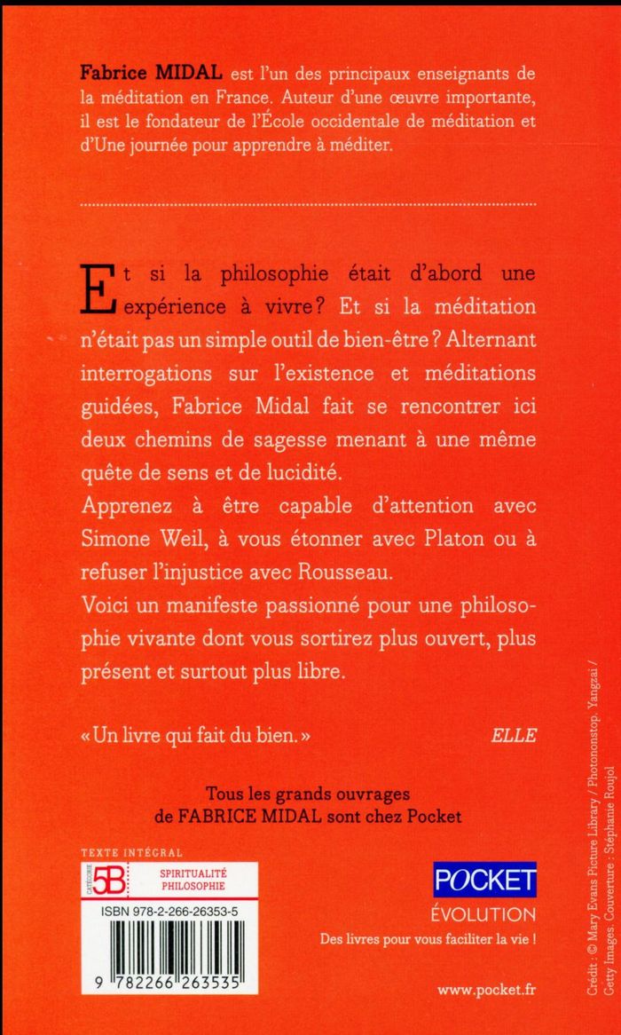 Quatrième de couverture de « Comment la philosophie peut nous sauver : 22 méditations décisives »