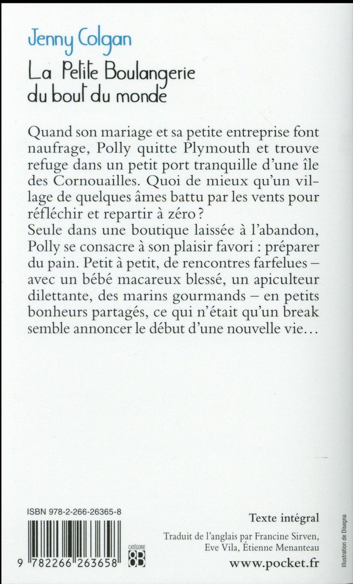 Quatrième de couverture de « La petite boulangerie du bout du monde »