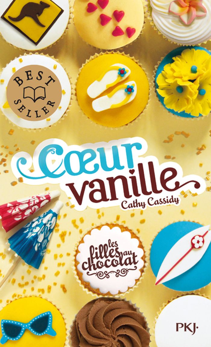 Couverture du livre « LES FILLES AU CHOCOLAT - TOME 5 COEUR VANILLE » de Cathy Cassidy, librairie Les Contes Infusés à Corte