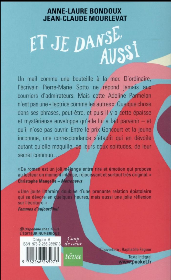Quatrième de couverture de « Et je danse, aussi »