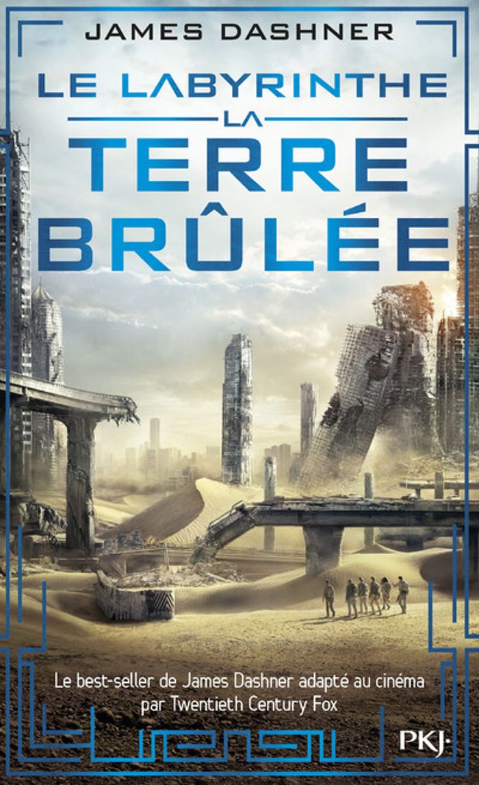 Couverture du livre « L'EPREUVE - LE LABYRINTHE - L'EPREUVE - TOME 2 LA TERRE BRULEE » de James Dashner, librairie Les Contes Infusés à Corte