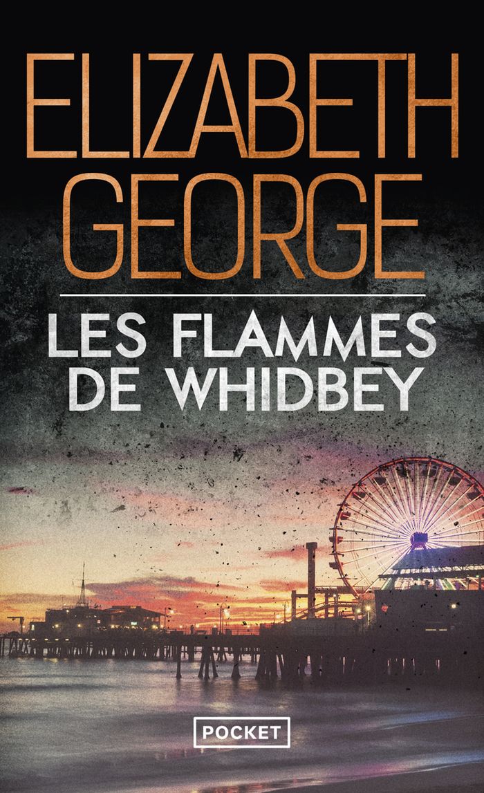 Couverture du livre « Les flammes de Whidbey » de Elizabeth George, librairie Les Contes Infusés à Corte