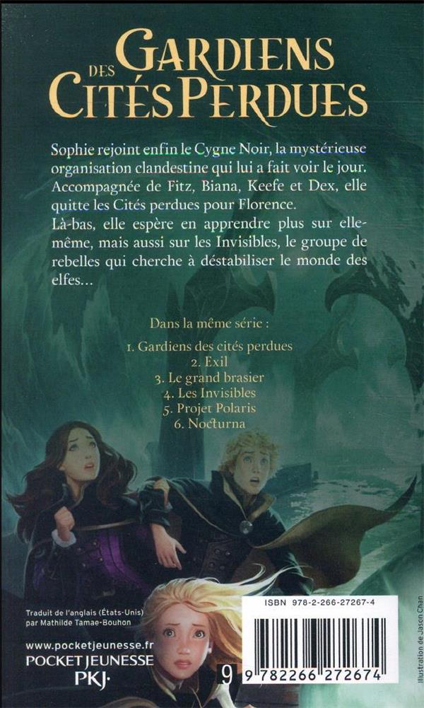 Quatrième de couverture de « GARDIENS DES CITES PERDUES - TOME 4 LES INVISIBLES »