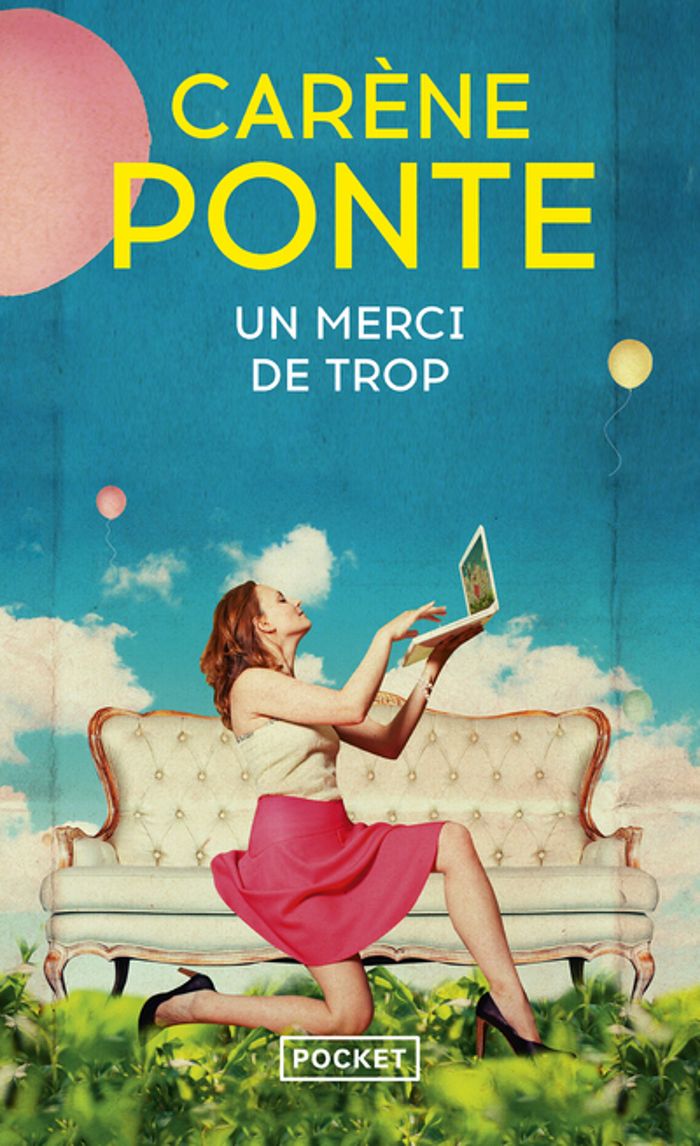 Couverture du livre « Un merci de trop » de Carène Ponte, librairie Les Contes Infusés à Corte