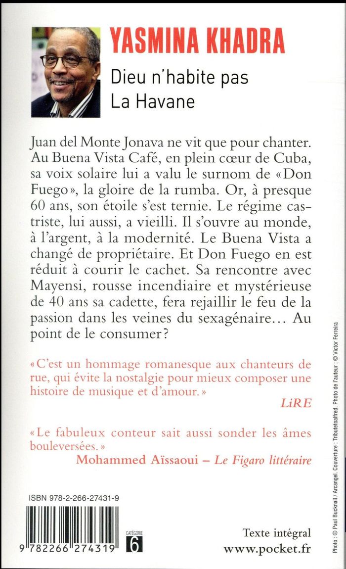 Quatrième de couverture de « Dieu n'habite pas La Havane : roman »