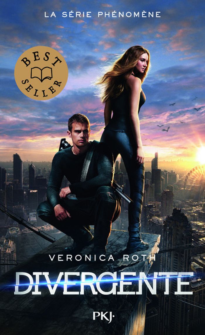 Couverture du livre « DIVERGENTE - TOME 1 » de Veronica Roth, librairie Les Contes Infusés à Corte