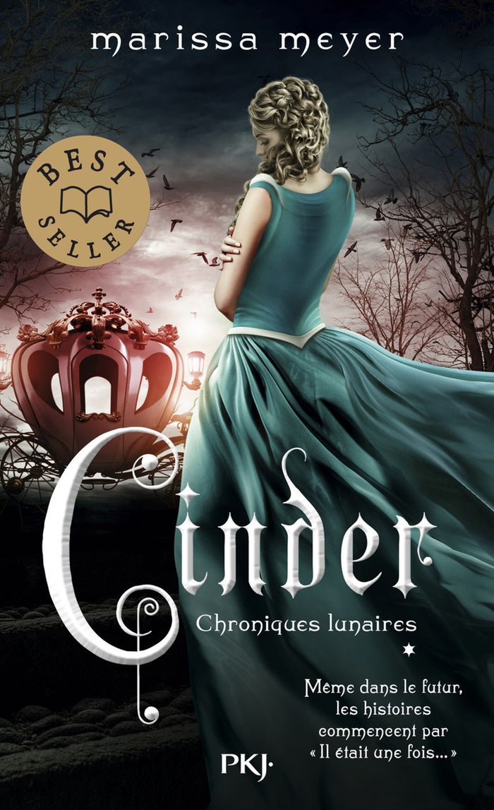 Couverture du livre « Cinder » de Marissa Meyer, librairie Les Contes Infusés à Corte