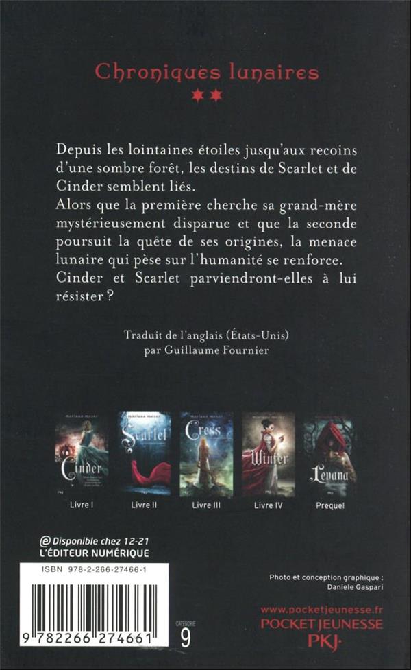 Quatrième de couverture de « Scarlet »