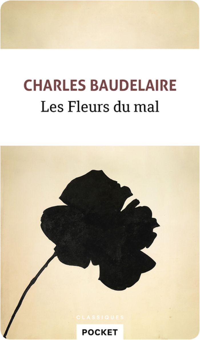 Couverture du livre « Les fleurs du mal » de Charles Baudelaire, librairie Les Contes Infusés à Corte