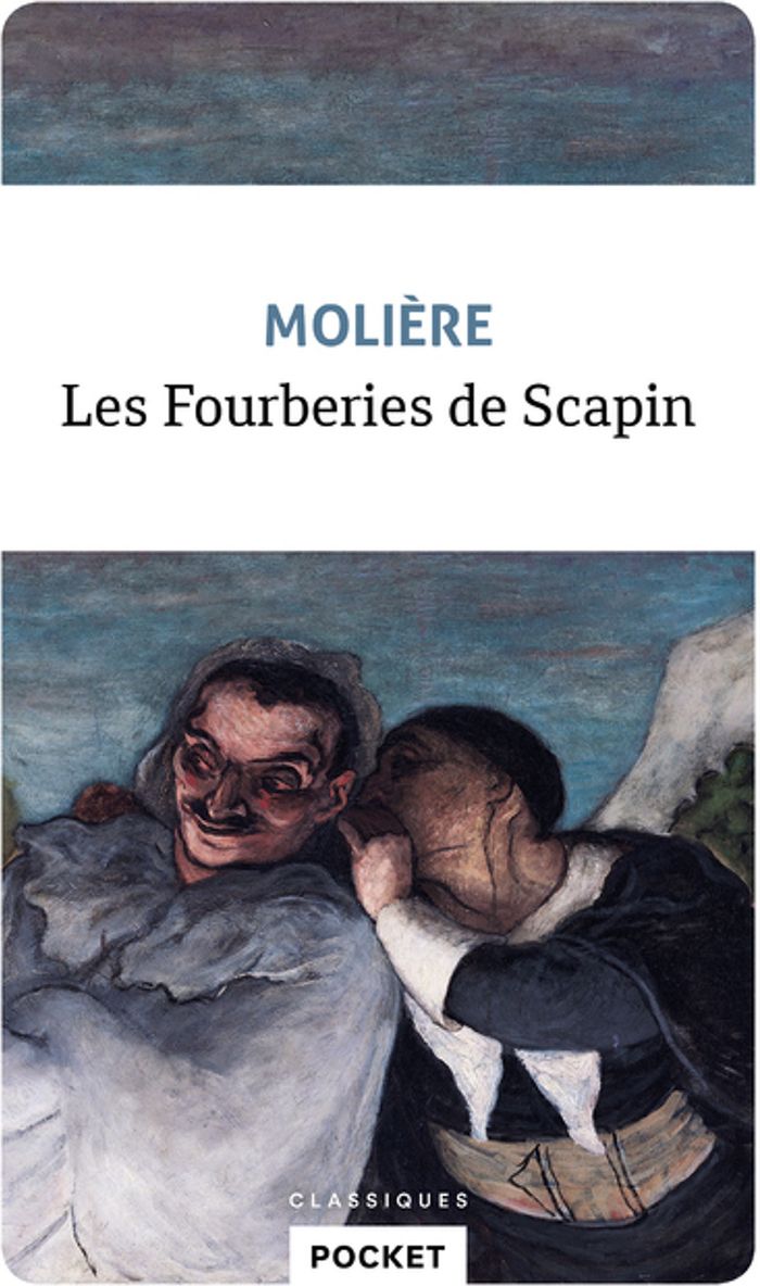 Couverture du livre « LES FOURBERIES DE SCAPIN » de Moliere, librairie Les Contes Infusés à Corte