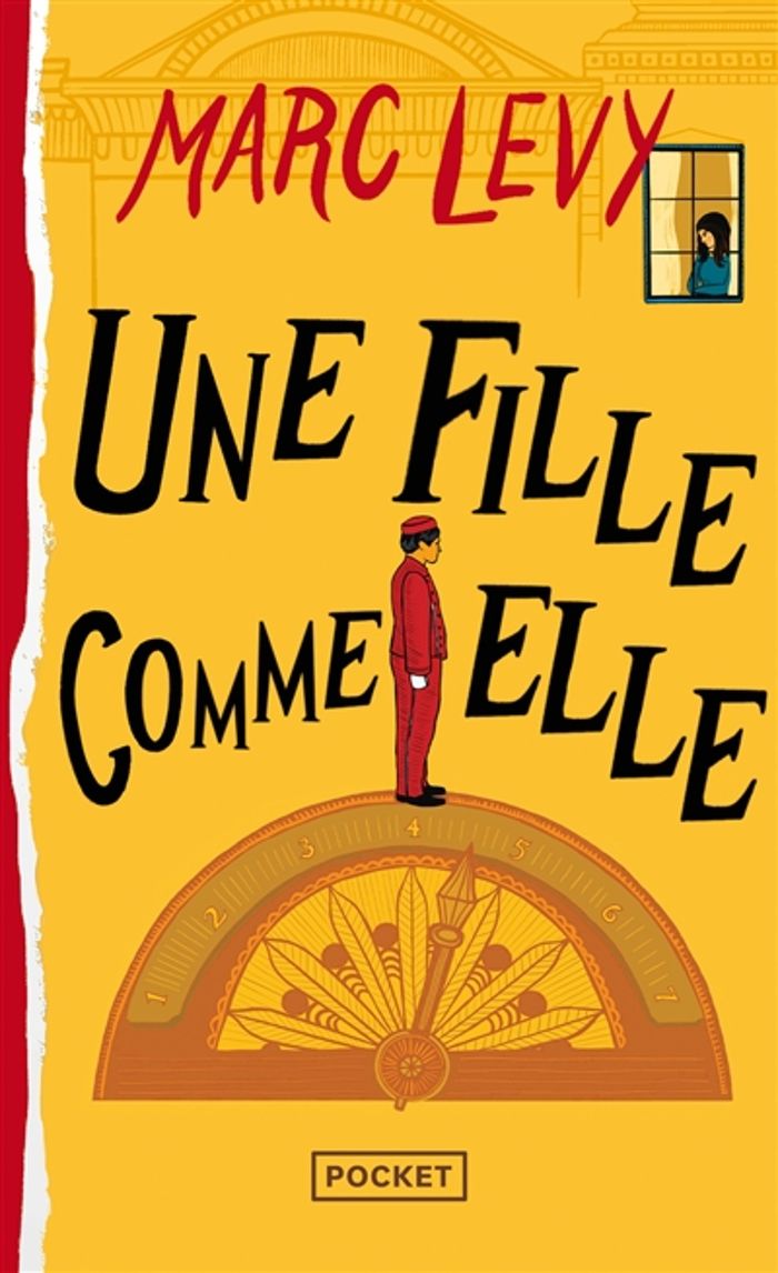 Couverture du livre « Une fille comme elle » de Marc Lévy, librairie Les Contes Infusés à Corte