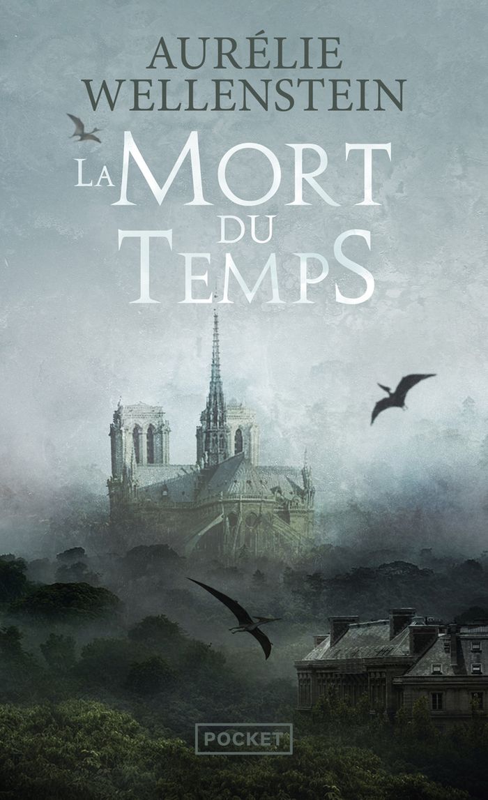 Couverture du livre « La mort du temps » de Aurélie Wellenstein, librairie Les Contes Infusés à Corte