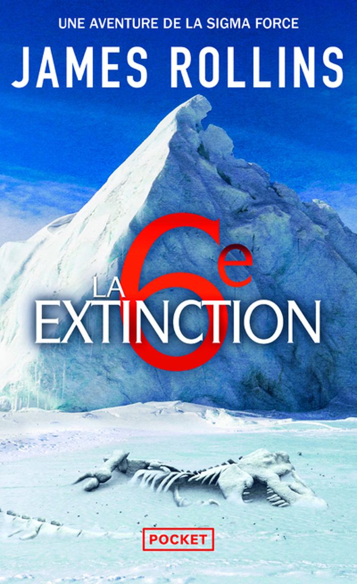 Couverture du livre « La sixième extinction » de James Rollins, librairie Les Contes Infusés à Corte