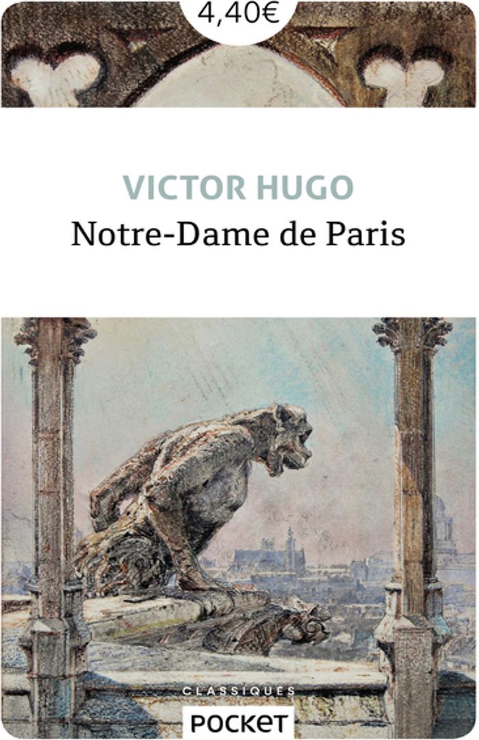 Couverture du livre « NOTRE-DAME DE PARIS » de Victor Hugo, librairie Les Contes Infusés à Corte
