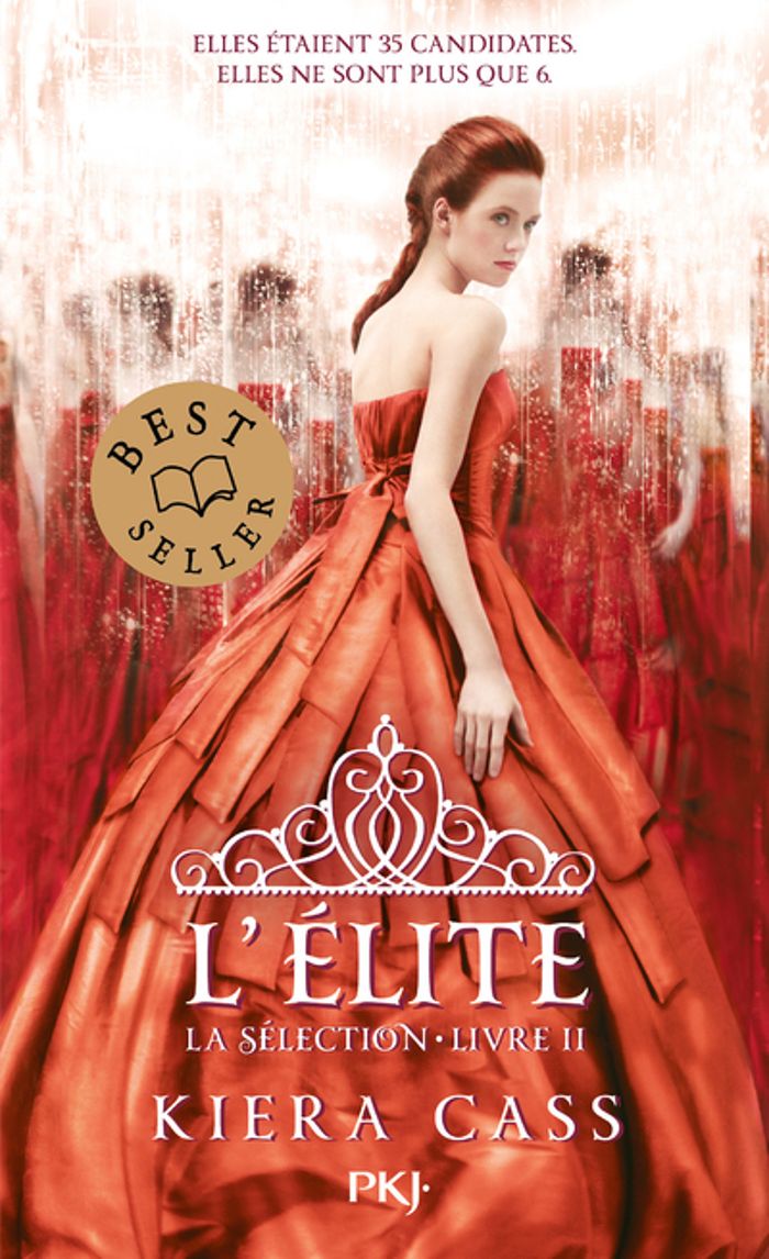 Couverture du livre « LA SELECTION - TOME 2 L'ELITE », librairie Les Contes Infusés à Corte