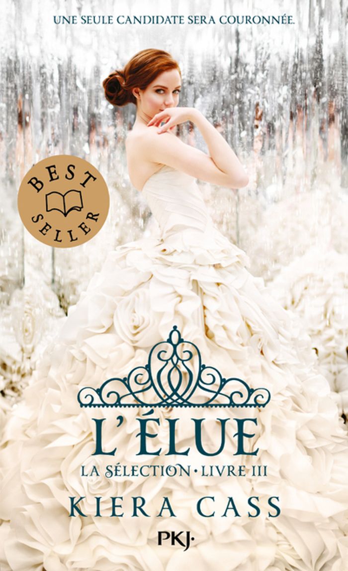 Couverture du livre « LA SELECTION - TOME 3 L'ELUE », librairie Les Contes Infusés à Corte