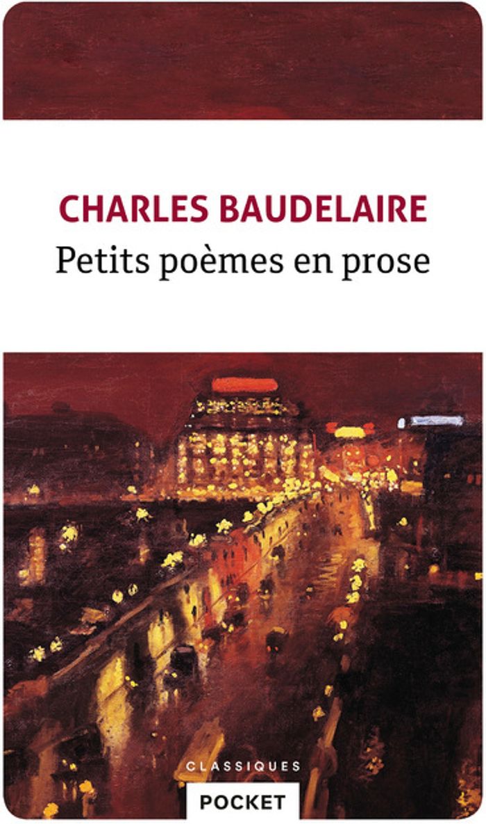 Couverture du livre « Petits poèmes en prose : le spleen de Paris » de Charles Baudelaire, librairie Les Contes Infusés à Corte