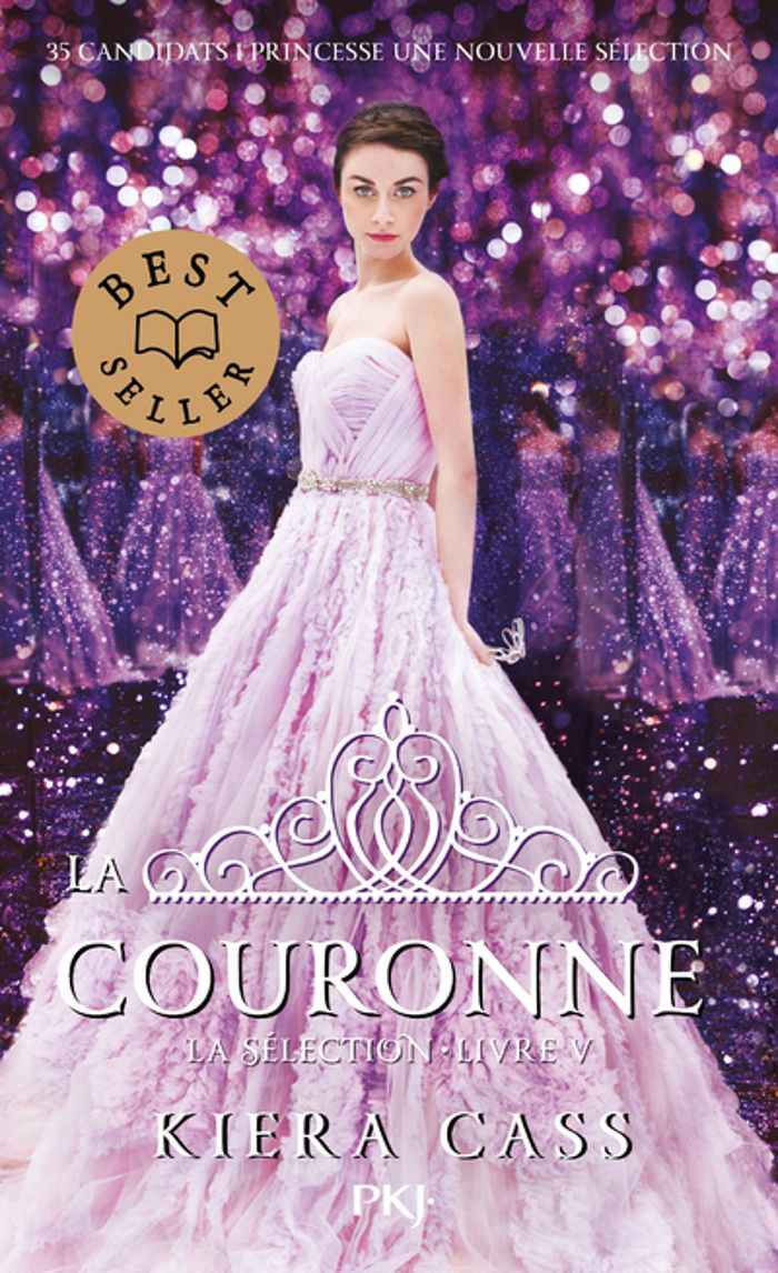 Couverture du livre « La couronne » de Kiera Cass, librairie Les Contes Infusés à Corte