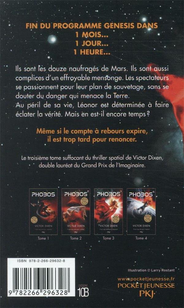 Quatrième de couverture de « Phobos »