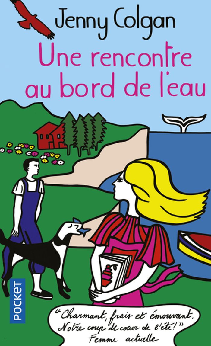 Couverture du livre « Une rencontre au bord de l'eau » de Jenny Colgan, librairie Les Contes Infusés à Corte