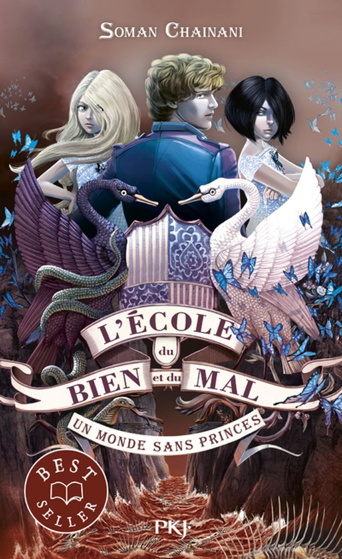 Couverture du livre « L'ECOLE DU BIEN ET DU MAL - TOME 2 UN MONDE SANS PRINCES » de Soman Chainani, librairie Les Contes Infusés à Corte