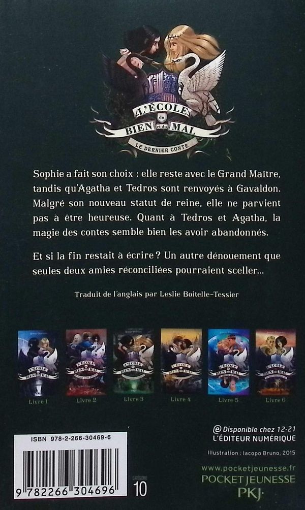 Quatrième de couverture de « L'ECOLE DU BIEN ET DU MAL - TOME 3 LE DERNIER CONTE »