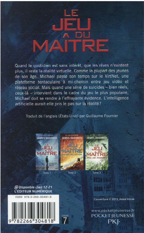 Quatrième de couverture de « La partie infinie »