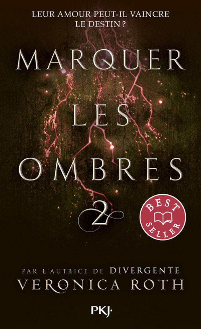 Couverture du livre « Marquer les ombres » de Veronica Roth, librairie Les Contes Infusés à Corte