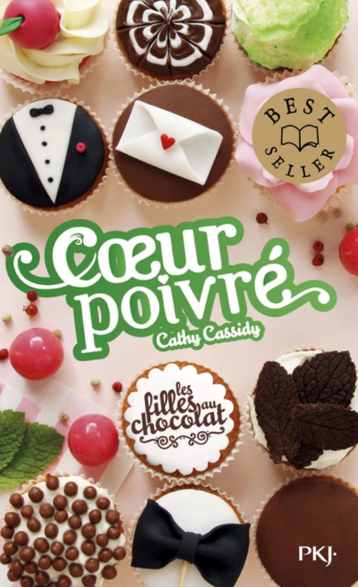 Couverture du livre « LES FILLES AU CHOCOLAT - TOME 5 3/4 COEUR POIVRE », librairie Les Contes Infusés à Corte