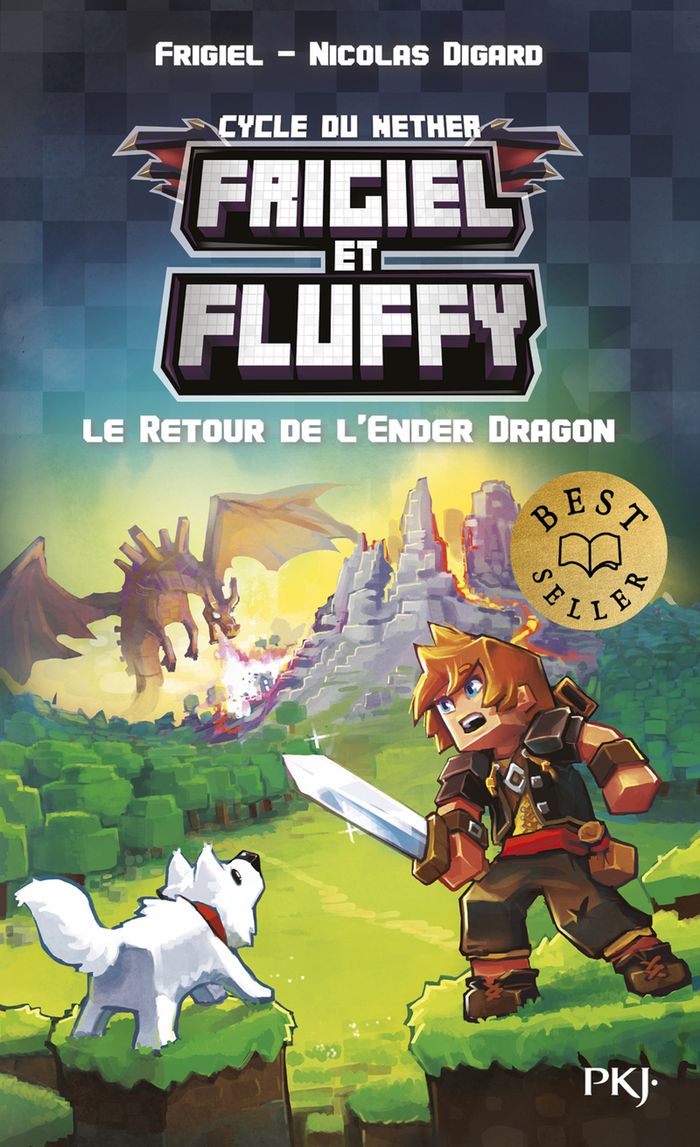 Couverture du livre « FRIGIEL ET FLUFFY - TOME 1 LE RETOUR DE L'ENDER DRAGON » de Digard/frigiel/frick, librairie Les Contes Infusés à Corte