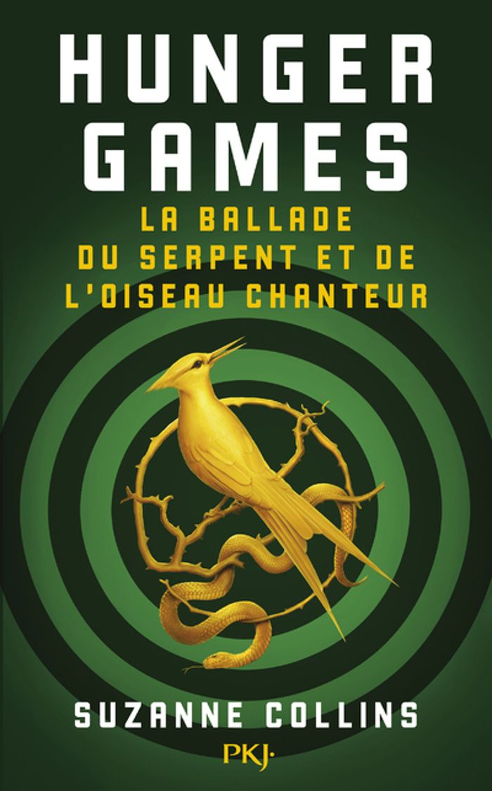 Couverture du livre « La ballade du serpent et de l'oiseau chanteur » de Suzanne Collins, librairie Les Contes Infusés à Corte