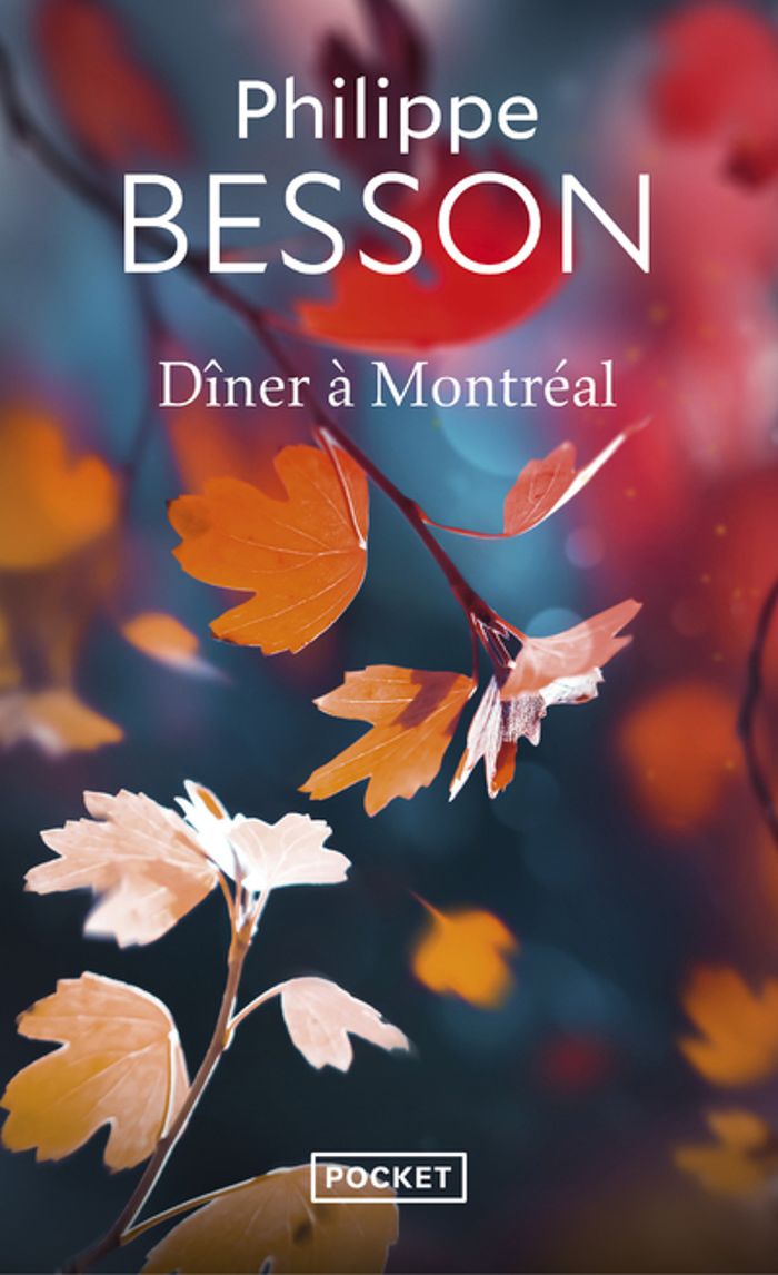 Couverture du livre « Dîner à Montréal » de Philippe Besson, librairie Les Contes Infusés à Corte