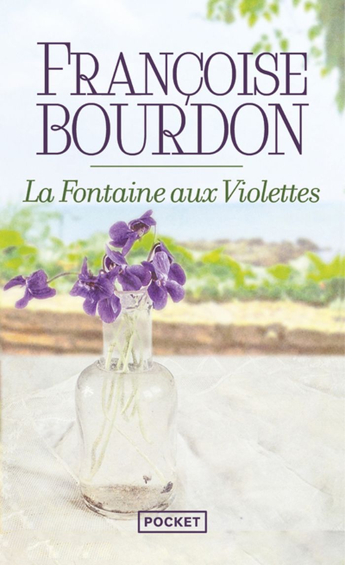 Couverture du livre « La fontaine aux violettes » de Françoise Bourdon, librairie Les Contes Infusés à Corte