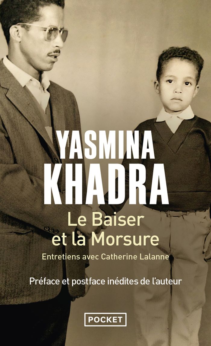 Couverture du livre « Le baiser et la morsure : entretien avec Catherine Lalanne » de Yasmina Khadra, librairie Les Contes Infusés à Corte