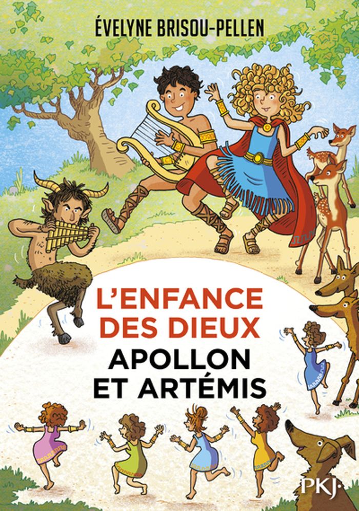 Couverture du livre « L'ENFANCE DES DIEUX - TOME 03 APOLLON ET ARTEMIS » de E. Brisou-Pellen, librairie Les Contes Infusés à Corte