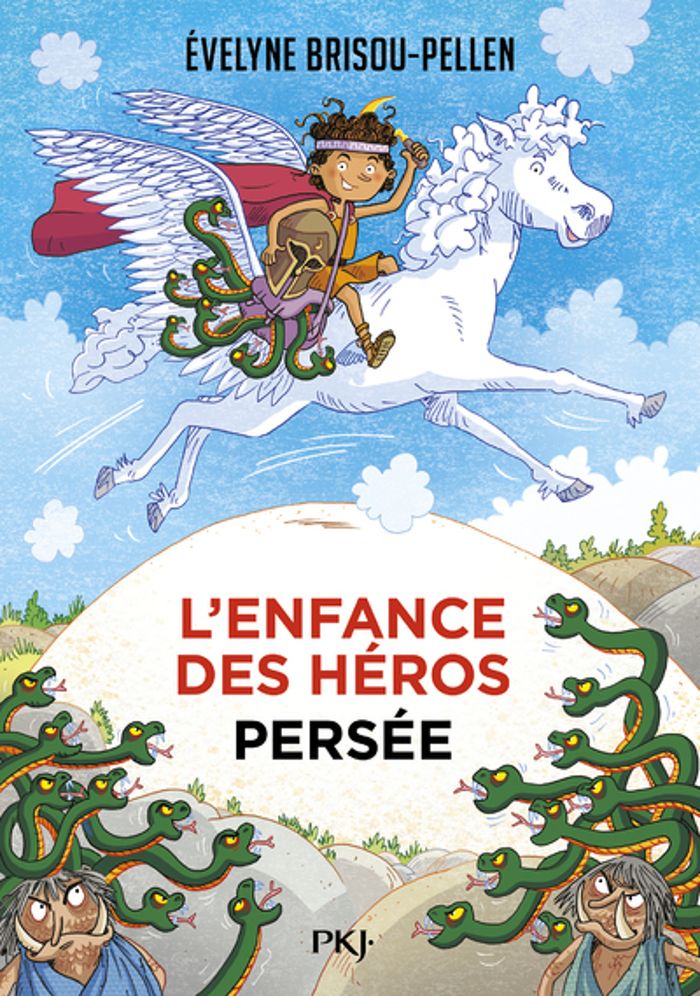 Couverture du livre « L'ENFANCE DES HEROS - TOME 1 PERSEE » de Brisou-Pellen, librairie Les Contes Infusés à Corte