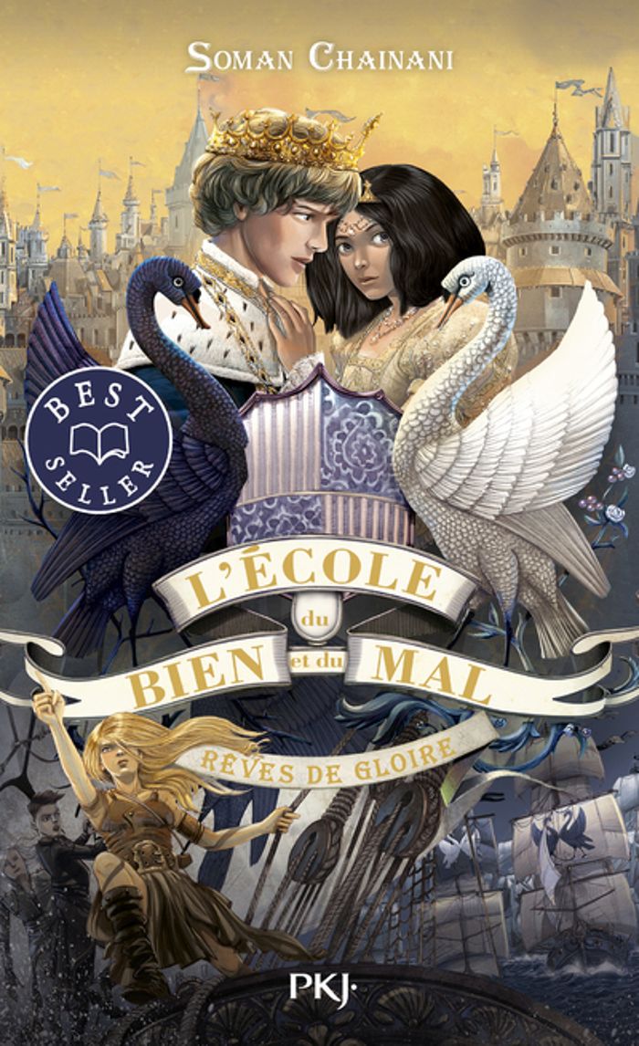 Couverture du livre « Rêves de gloire » de Soman Chainani, librairie Les Contes Infusés à Corte