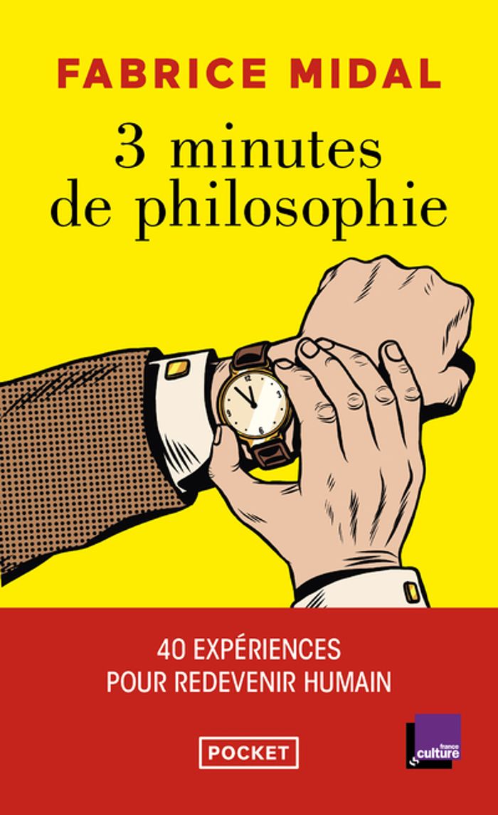 Couverture du livre « 3 minutes de philosophie pour redevenir humain » de Fabrice Midal, librairie Les Contes Infusés à Corte
