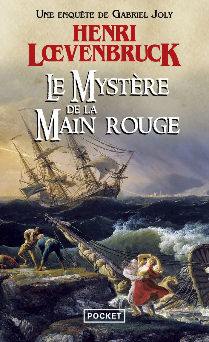 Couverture du livre « Le mystère de la main rouge » de Henri Loevenbruck, librairie Les Contes Infusés à Corte