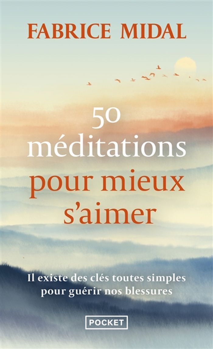 Couverture du livre « 50 méditations pour mieux s'aimer » de Fabrice Midal, librairie Les Contes Infusés à Corte