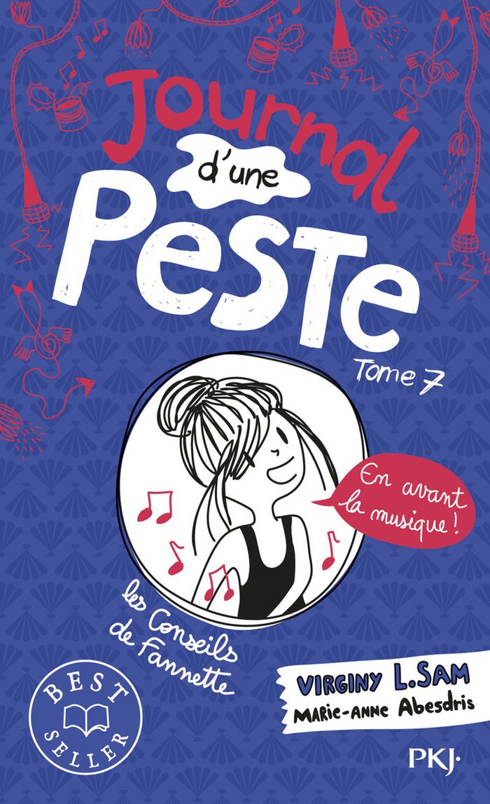 Couverture du livre « JOURNAL D'UNE PESTE - TOME 7 EN AVANT LA MUSIQUE ! - VOL07 », librairie Les Contes Infusés à Corte