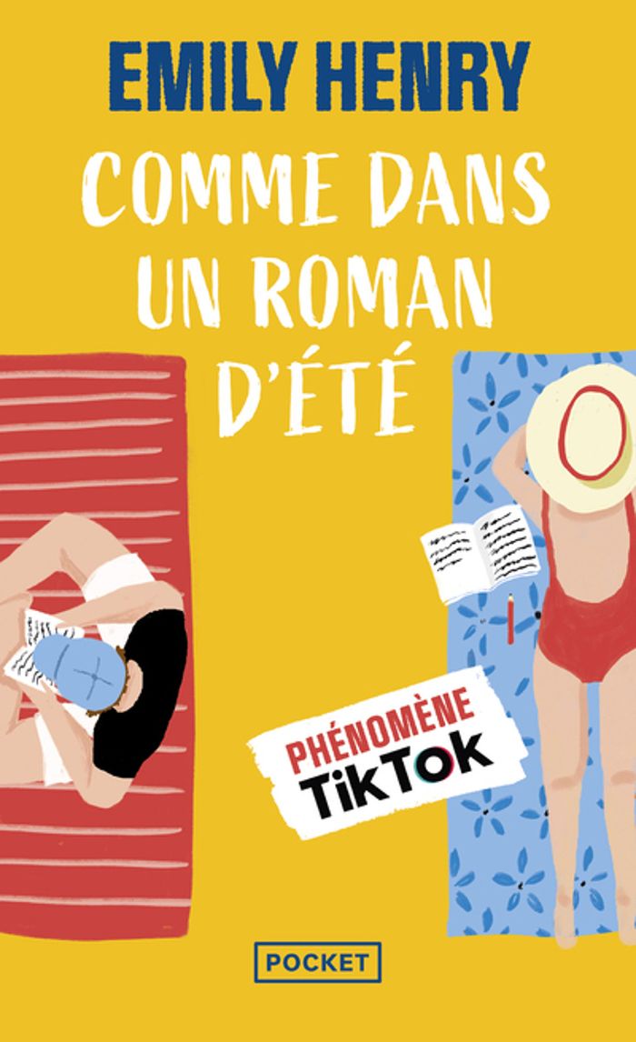 Couverture du livre « Comme dans un roman d'été » de Emily Henry, librairie Les Contes Infusés à Corte