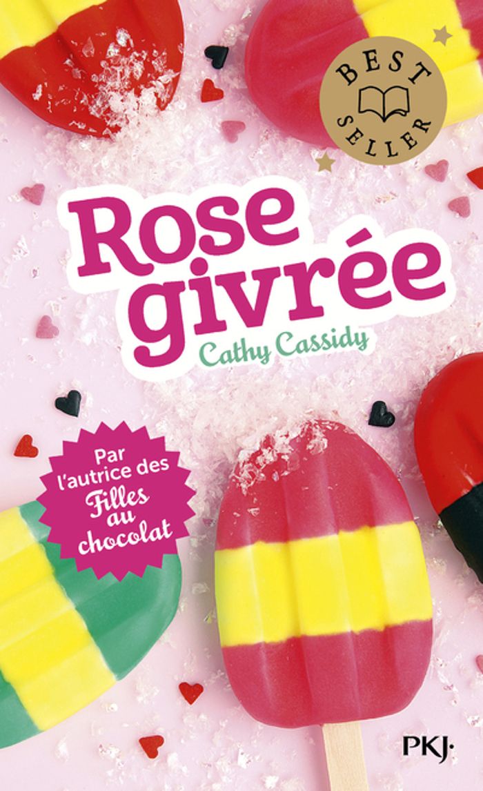 Couverture du livre « LES FILLES AU CHOCOLAT - ROSE GIVREE », librairie Les Contes Infusés à Corte