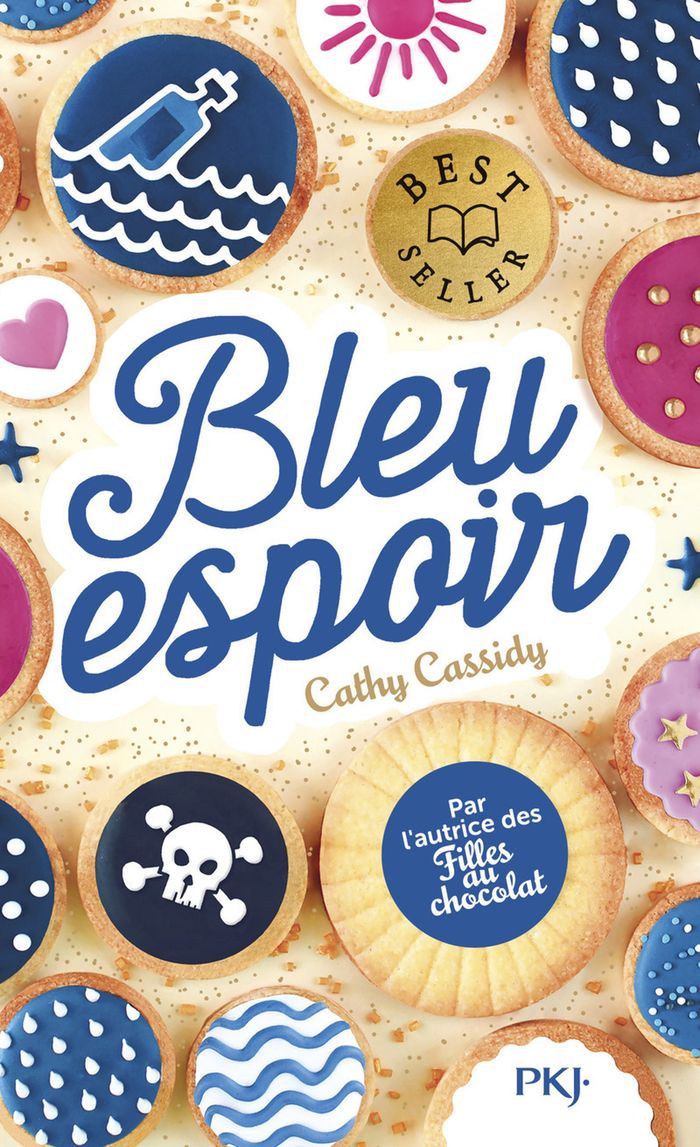 Couverture du livre « Bleu espoir » de Cathy Cassidy, librairie Les Contes Infusés à Corte