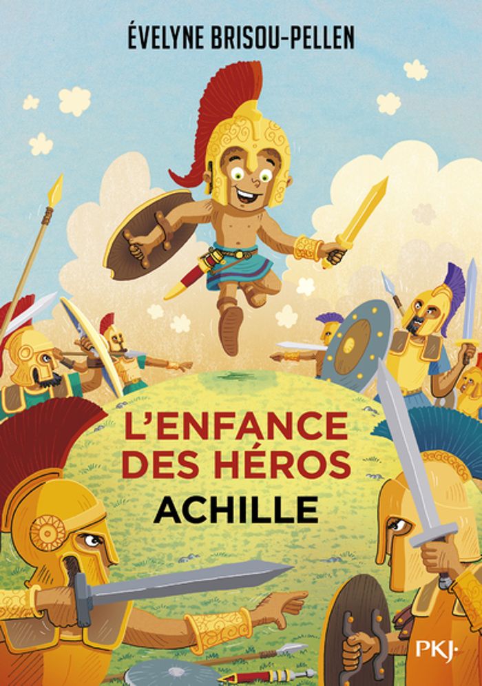Couverture du livre « L'ENFANCE DES HEROS - TOME 3 : ACHILLE - VOL03 » de Brisou-Pellen, librairie Les Contes Infusés à Corte