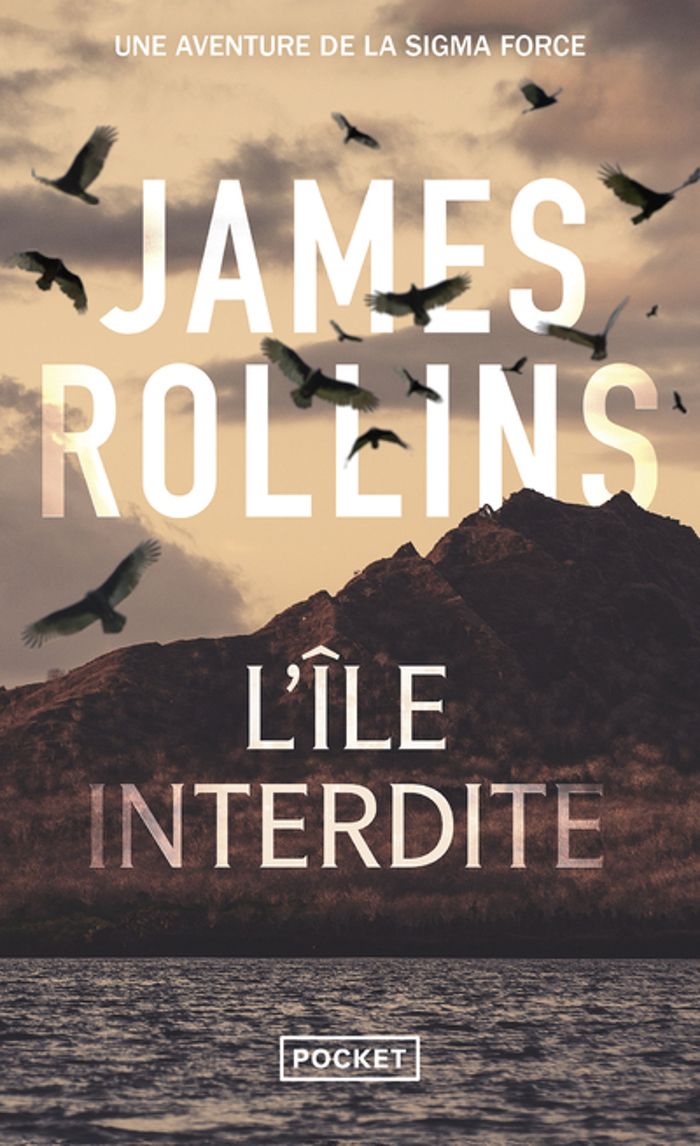 Couverture du livre « L'île interdite » de James Rollins, librairie Les Contes Infusés à Corte